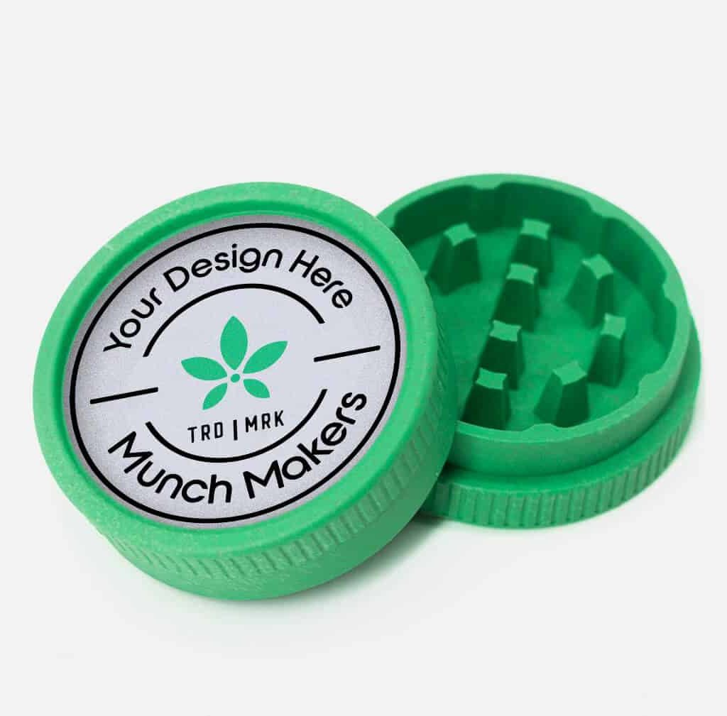 green bio hemp grinder MunchMakers